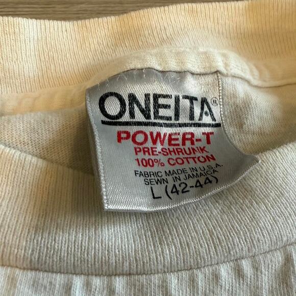 1992 Big Johnson’s Bar & Casino Tee, Single Stitch, Size L - Picture 4 of 8